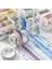 Şanslı Gün Stili Olor Çizgi Doku Washi Bant Seti Yapışkan Maskeleme Kağıt Bant Dıy Ofis Kırtasiye Malzemeleri Dekorasyon Scrapbooking (Yurt Dışından) 2