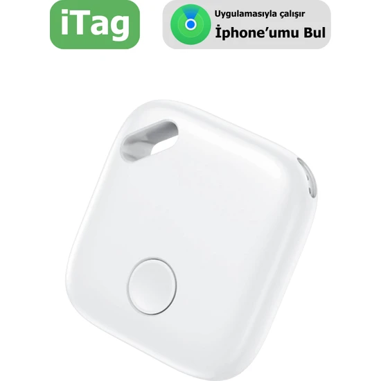 Ledoren Itag Akıllı Takip Cihazı - Apple iPhone Mu Bul Uygulamasıyla Çalışır (Apple ile Uyumlu)
