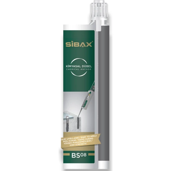 Sibax BS08 345 ml Ağır Yüke Dayanıklı Kimyasal Dübel