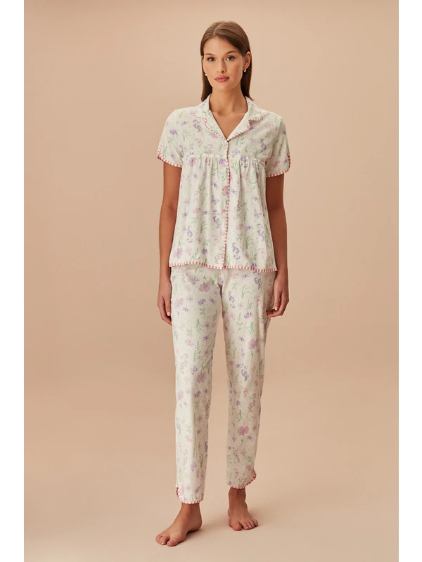 Suwen Butterfly Maskülen Pijama Takımı