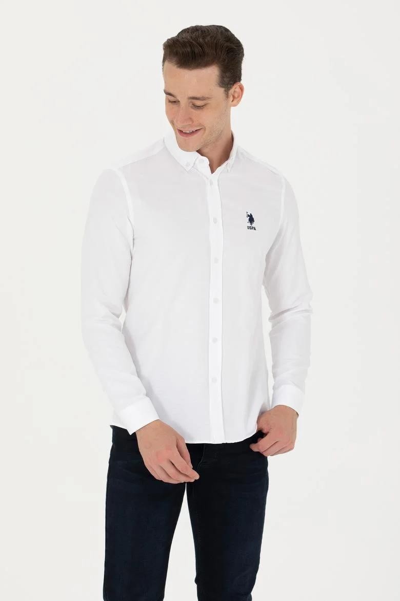 U.S. Polo Assn. Erkek Slim Fit Gömlek görsel 4