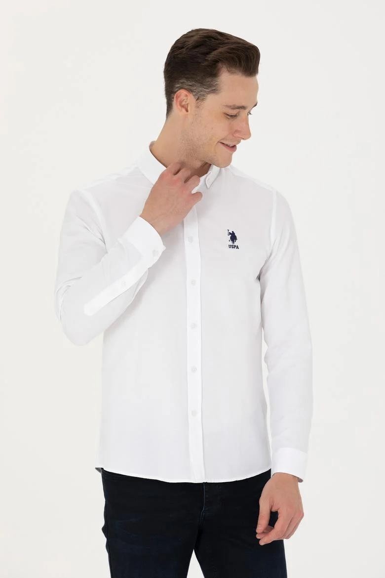 U.S. Polo Assn. Erkek Slim Fit Gömlek görsel 6