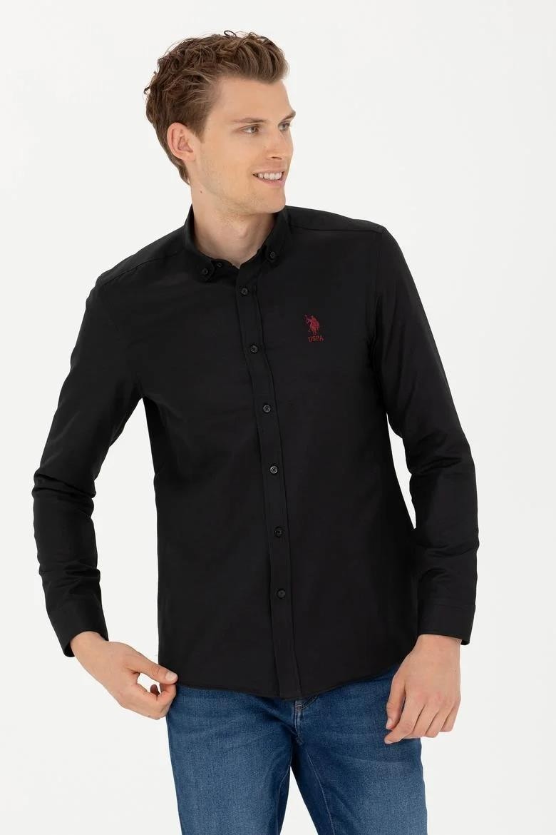 U.S. Polo Assn. Erkek Slim Fit Gömlek görsel 8