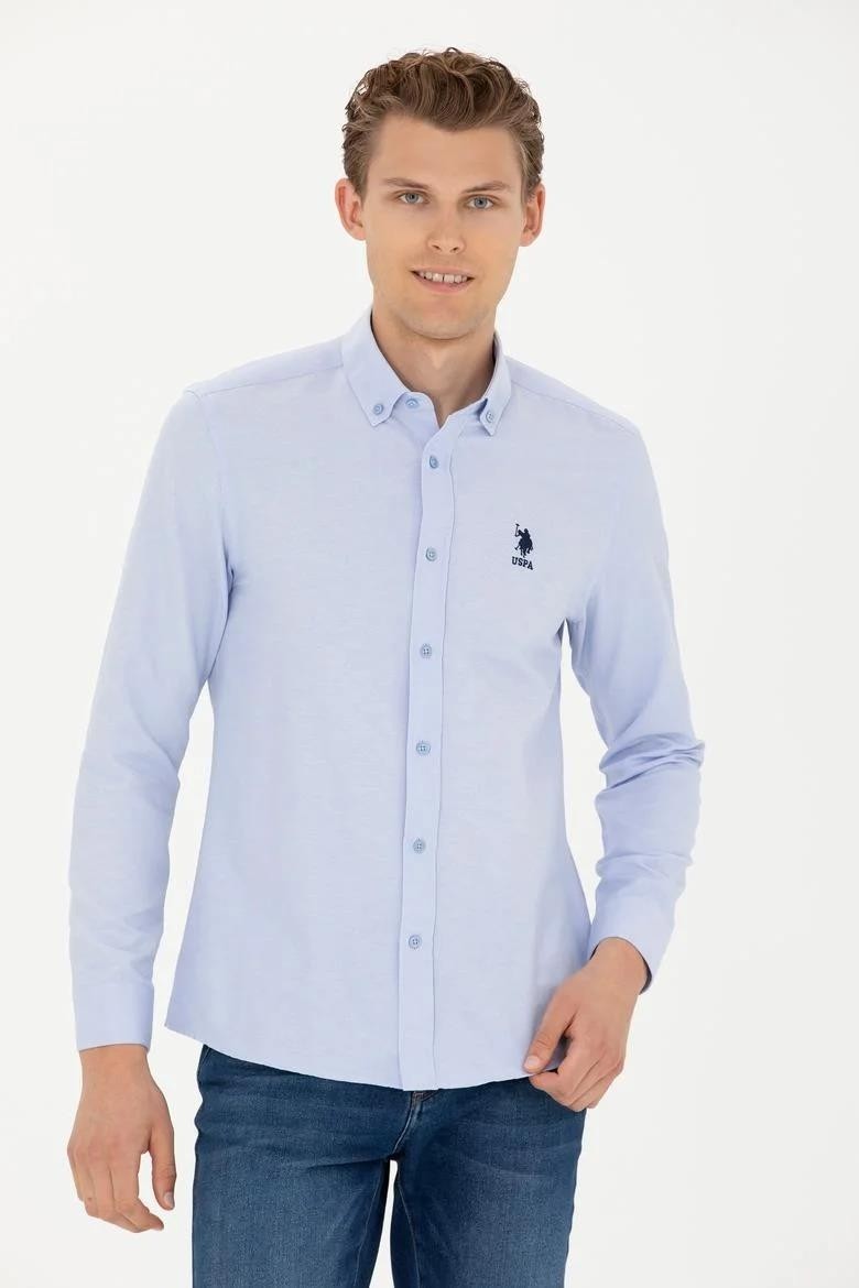 U.S. Polo Assn. Erkek Slim Fit Gömlek görsel 2