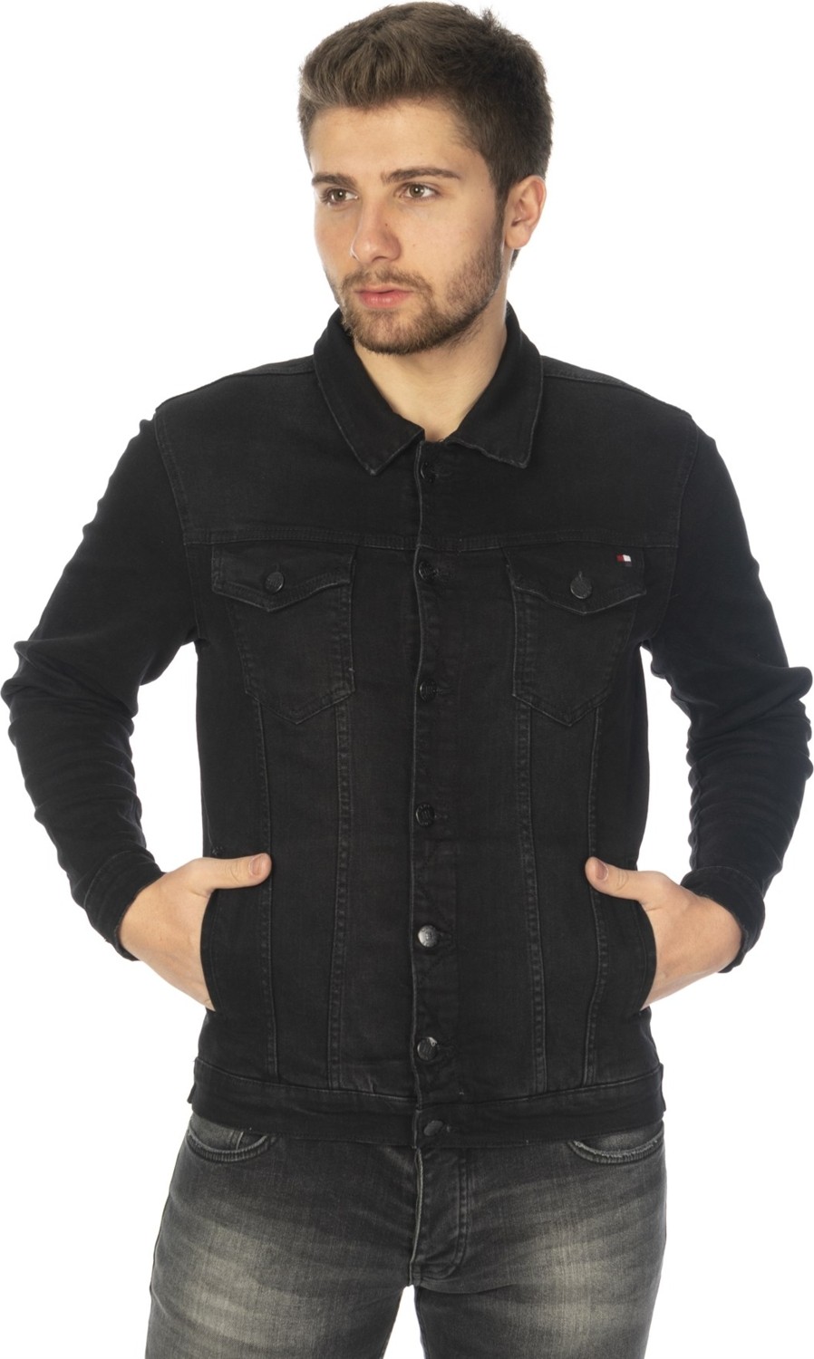 Cedy Denim Cedy Denım Erkek Slim Fit Kot Mont - C307 görsel 3