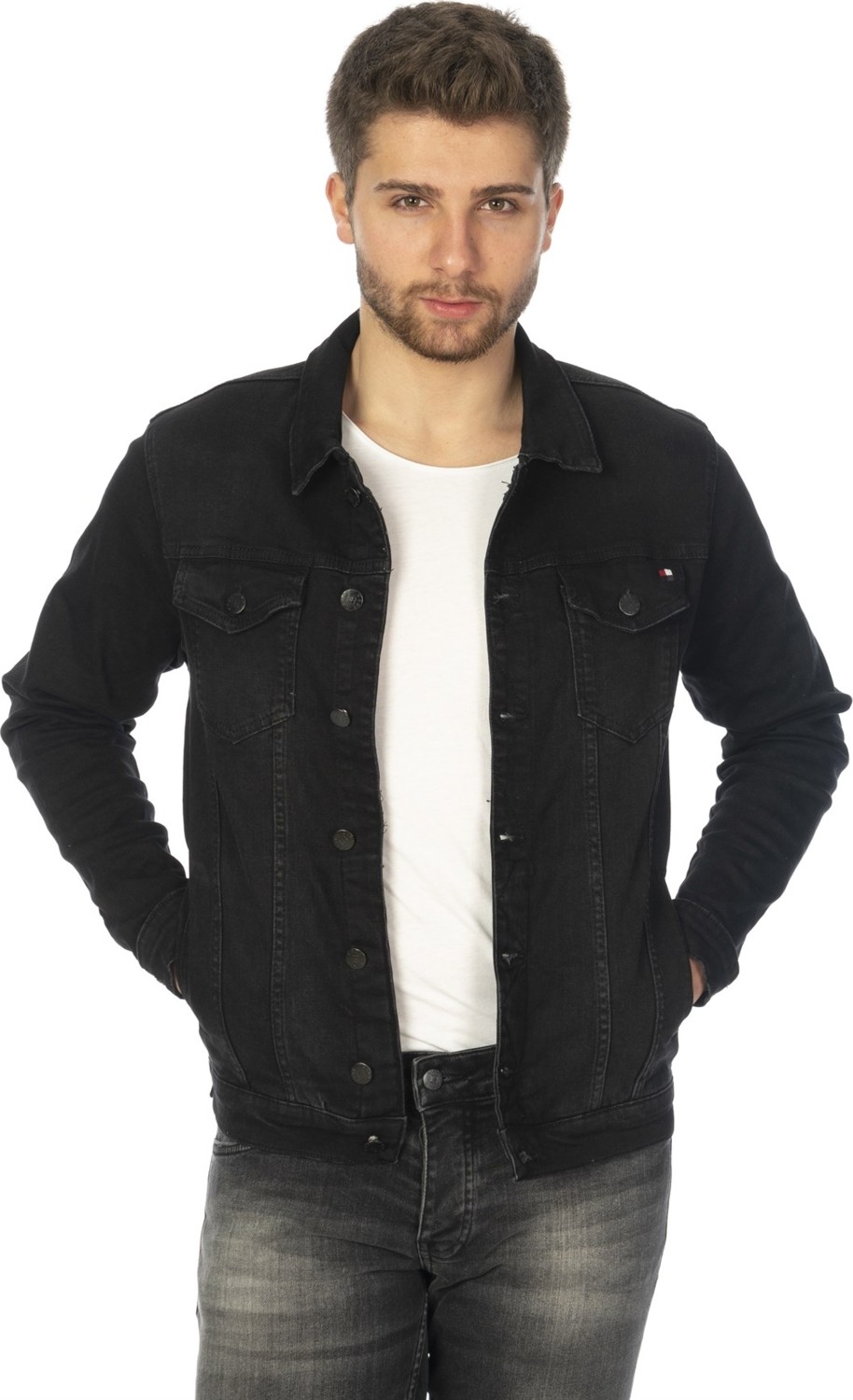 Cedy Denim Cedy Denım Erkek Slim Fit Kot Mont - C307