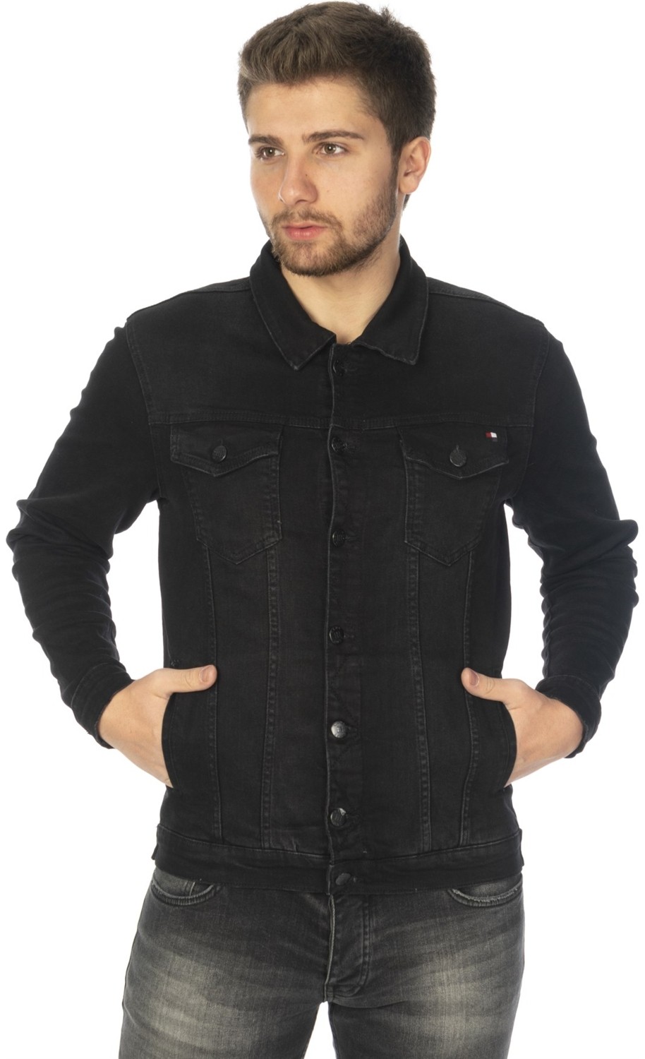 Cedy Denim Cedy Denım Erkek Slim Fit Kot Mont - C307 görsel 7