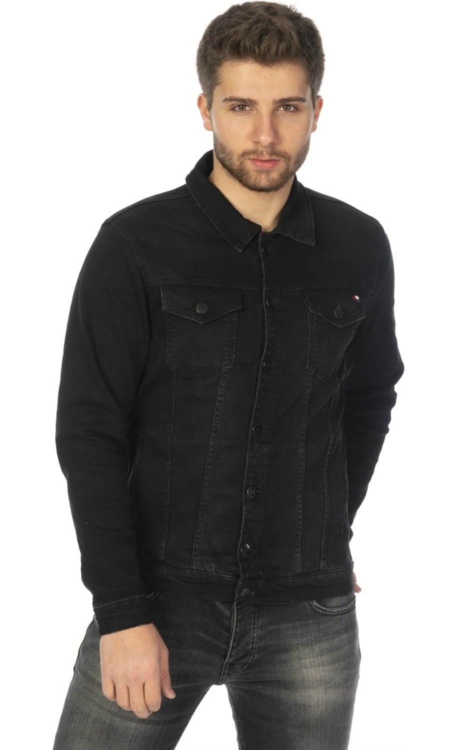 Cedy Denim Cedy Denım Erkek Slim Fit Kot Mont - C307 görsel 8