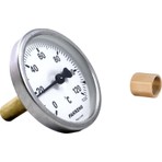 Pakkens Termometre 63 Çap 120 Derece Göstergeli 5 cm Bağlantılı Manşonlu