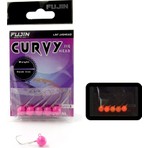 Fujin Curvy Pink Glow Jig Head