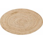 Eko Halı Junu Ech 01 R Natural Yuvarlak Jüt Halı 120*120 cm