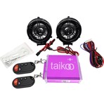 Mondial Taikoo Bluetooth Motosiklet Mp3 Çalar - Alarm Kablosuz İletim Özelliği ile
