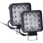 Hilal Shops 16 LED Lamba Off-Road Atv Iş Makinası Çalışma Lambası x 2 Adet