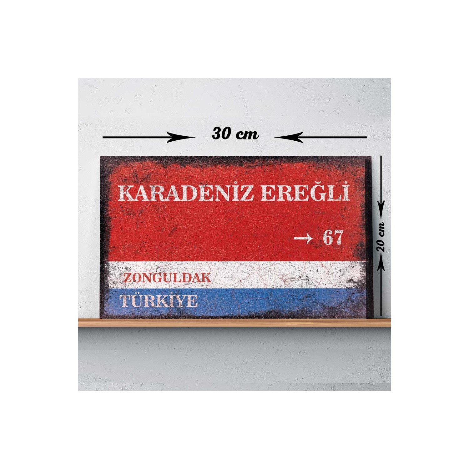 Bir Dunya Hediye Zonguldak Karadeniz Eregli Sokak Tabelasi Fiyati