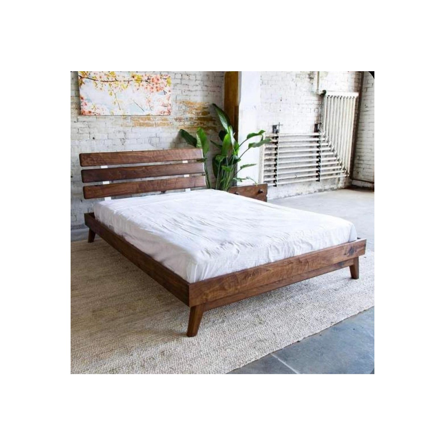 Brady Mobilya Lux Zenya Çift Kişilik Doğal Masif Ahşap Çam Fiyatı