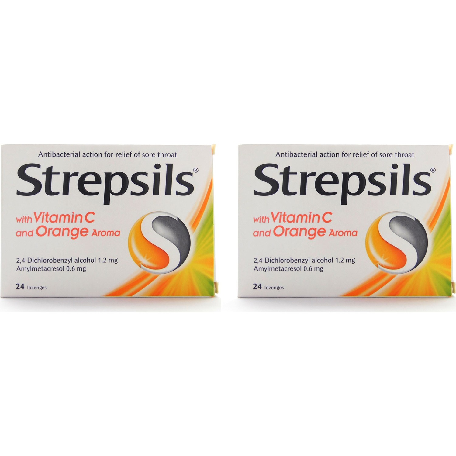 Strepsils Vitamin C Orange 24 Pastil Portakal Aromalı 2'li Fiyatı