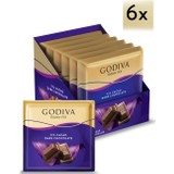 Godiva Kare Çikolata %72 Bitter 60G x 6 Adet