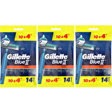 Gillette Blue2 Plus Kullan At Tıraş Bıçağı 14' lü x 3 Paket