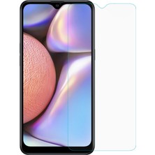 Fibaks Galaxy A10S Ekran Koruyucu Kısa Temperli Esnek Nano Bükülebilen Cam 9H Kırılmaz Cam Koruma