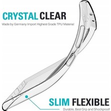 Fibaks Apple iPhone 6/6s Kılıf A+ Şeffaf Lüx Süper Yumuşak 0.3mm Ince Slim Silikon