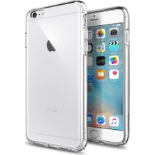 Fibaks Apple iPhone 6/6s Plus Kılıf A+ Şeffaf Lüx Süper Yumuşak 0.3mm Ince Slim Silikon