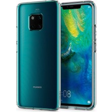 Fibaks Huawei Mate 20 Pro Kılıf A+ Şeffaf Lüx Süper Yumuşak 0.3mm Ince Slim Silikon