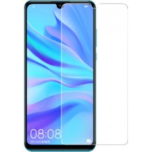 Fibaks Huawei P30 Ekran Koruyucu Kısa Temperli Sert Cam 9H Kırılmaz Cam Koruma Maxi