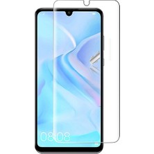 Fibaks Huawei P30 Lite Ekran Koruyucu Kısa Temperli Esnek Nano Bükülebilen Cam 9H Kırılmaz Cam Koruma