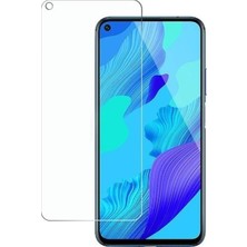 Fibaks Huawei P40 Lite E Ekran Koruyucu Kısa Temperli Sert Cam 9H Kırılmaz Cam Koruma Maxi