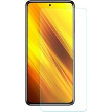 Fibaks Xiaomi Poco X3 Ekran Koruyucu Kısa Temperli Esnek Nano Bükülebilen Cam 9H Kırılmaz Cam Koruma