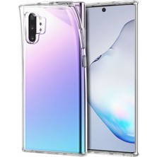 Fibaks Samsung Galaxy Note 10 Kılıf A+ Şeffaf Lüx Süper Yumuşak 0.3mm Ince Slim Silikon