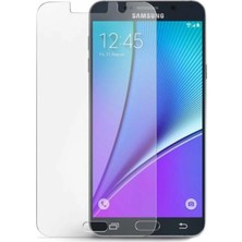 Fibaks Samsung Galaxy Note 5 Ekran Koruyucu Kısa Temperli Sert Cam 9H Kırılmaz Cam Koruma Maxi