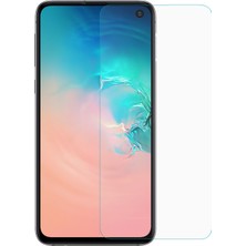 Fibaks Samsung Galaxy S10E Ekran Koruyucu Kısa Temperli Sert Cam 9H Kırılmaz Cam Koruma Maxi