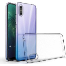 Fibaks Xiaomi Redmi 9A Kılıf A+ Şeffaf Lüx Süper Yumuşak 0.3mm Ince Slim Silikon