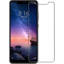 Fibaks Xiaomi Redmi Note 6 Pro Ekran Koruyucu Kısa Temperli Sert Cam 9H Kırılmaz Cam Koruma Maxi