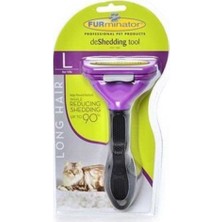 Furminator Longhair Cat Uzun Tüylü Kediler Için Tarak Large