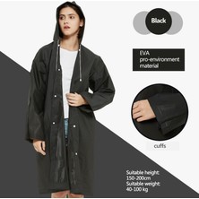 Marlux Raıncoat Eva Unisex Yağmurluk - Siyah