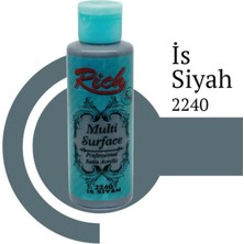 Rich Multi Surface 2240 Akrilik Boya 120 cc Is Siyahı