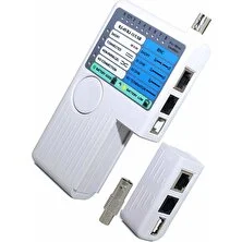 Molix MX-3990 Kablo Test Cihazı USB+BNC+RJ45+RJ11 Remote Cable Tester