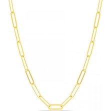 Gökdeniz 925 Ataç Model Gümüş Zincir Kolye