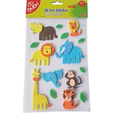 Bubu Ormanlar Alemi Eva 3D Sticker