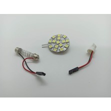 Güse Smd 5050 G4 15 Ledli Proje Oto Tavan Ampul Spot Ampulü Lamba