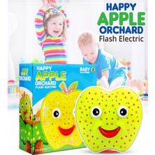 Müzikli - Projektörlü Oyuncak Çarp & Dön Özellikli Happy Apple