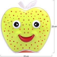 Müzikli - Projektörlü Oyuncak Çarp & Dön Özellikli Happy Apple