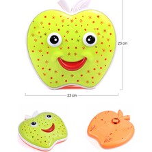 Müzikli - Projektörlü Oyuncak Çarp & Dön Özellikli Happy Apple