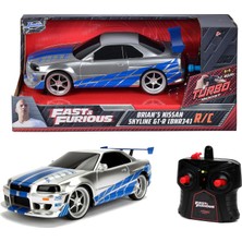 Jada Hızlı ve Öfkeli Fast & Furious RC Nissan Skyline GTR 1:24 203018