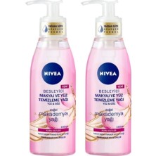 Nivea Kuru Ciltler Için Besleyici Makyaj ve Yüz Temizleme Yağı 2x150 ml