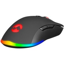 Everest SGM-L1 LUMOS Siyah 6400dpi RGB Ledli Makrolu Gaming Oyuncu Mouse