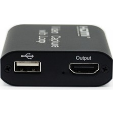 Gplus 4K Çift Çıkışlı HDMI Video Capture Video Yakalama Cihazı 4K-VC300