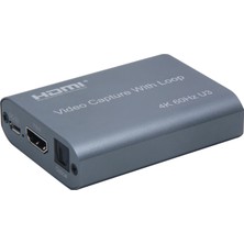 Gplus 4KVC600 HDMI 2.0 4K 60Hz U3 60 Fps USB 3.0 Video Capture Görüntü Yakalama Kartı